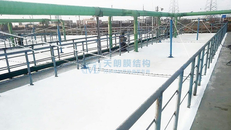 東營(yíng)華泰污水池加蓋